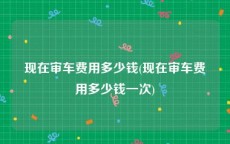 现在审车费用多少钱(现在审车费用多少钱一次)