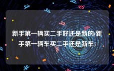 新手第一辆买二手好还是新的(新手第一辆车买二手还是新车)