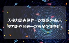 天梭力洛克保养一次要多少钱(天梭力洛克保养一次要多少钱费用)