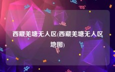 西藏羌塘无人区(西藏羌塘无人区地图)