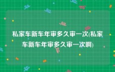 私家车新车年审多久审一次(私家车新车年审多久审一次啊)