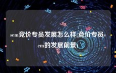 sem竞价专员发展怎么样(竞价专员sem的发展前景)