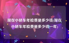 现在小轿车年检费是多少钱(现在小轿车年检费是多少钱一年)