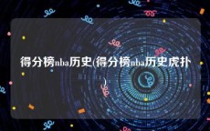 得分榜nba历史(得分榜nba历史虎扑)