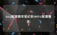 dota2配置要求笔记本(DOTA2配置要求)