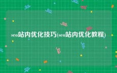 seo站内优化技巧(seo站内优化教程)