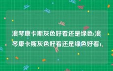 浪琴康卡斯灰色好看还是绿色(浪琴康卡斯灰色好看还是绿色好看)
