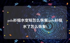 polo衫缩水变短怎么恢复(polo衫缩水了怎么恢复)
