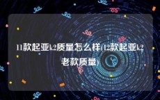 11款起亚k2质量怎么样(12款起亚k2老款质量)