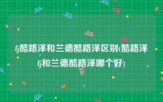 fj酷路泽和兰德酷路泽区别(酷路泽fj和兰德酷路泽哪个好)