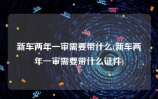 新车两年一审需要带什么(新车两年一审需要带什么证件)