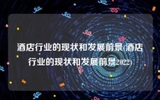 酒店行业的现状和发展前景(酒店行业的现状和发展前景2022)