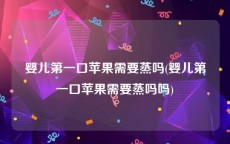 婴儿第一口苹果需要蒸吗(婴儿第一口苹果需要蒸吗吗)
