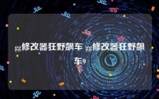 gg修改器狂野飙车 gg修改器狂野飙车9