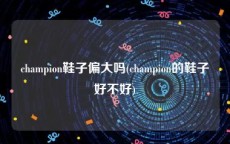 champion鞋子偏大吗(champion的鞋子好不好)