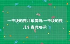 一千块的婴儿车贵吗(一千块的婴儿车贵吗知乎)