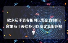 欧米茄手表专柜可以鉴定真假吗(欧米茄手表专柜可以鉴定真假吗知乎)