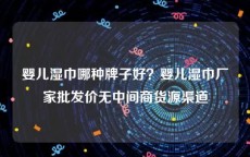 婴儿湿巾哪种牌子好？婴儿湿巾厂家批发价无中间商货源渠道