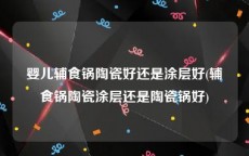婴儿辅食锅陶瓷好还是涂层好(辅食锅陶瓷涂层还是陶瓷锅好)