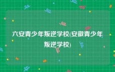 六安青少年叛逆学校(安徽青少年叛逆学校)