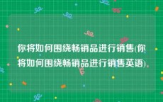 你将如何围绕畅销品进行销售(你将如何围绕畅销品进行销售英语)