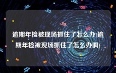 逾期年检被现场抓住了怎么办(逾期年检被现场抓住了怎么办啊)