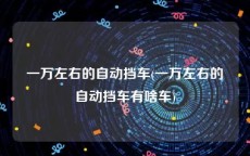 一万左右的自动挡车(一万左右的自动挡车有啥车)