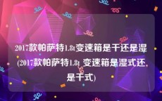 2017款帕萨特1.8t变速箱是干还是湿(2017款帕萨特1.8t 变速箱是湿式还是干式)