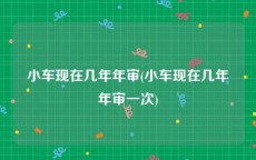 小车现在几年年审(小车现在几年年审一次)