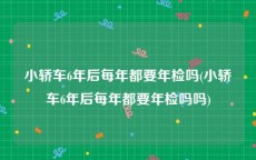 小轿车6年后每年都要年检吗(小轿车6年后每年都要年检吗吗)
