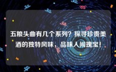 五粮头曲有几个系列？探寻珍贵美酒的独特风味，品味人间瑰宝！