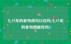 七八年的老母鸡可以吃吗(七八年的老母鸡能吃吗)