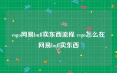 csgo网易buff卖东西流程 csgo怎么在网易buff卖东西
