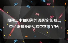 阳朔二中和阳朔外语实验(阳朔二中和阳朔外语实验中学哪个好)
