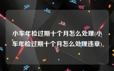 小车年检过期十个月怎么处理(小车年检过期十个月怎么处理违章)