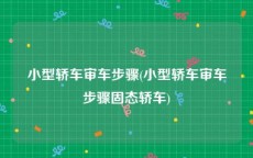 小型轿车审车步骤(小型轿车审车步骤固态轿车)