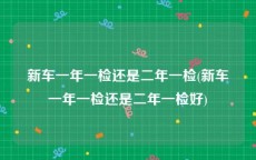 新车一年一检还是二年一检(新车一年一检还是二年一检好)
