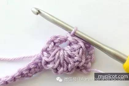 变形错位贝壳针钩针教程