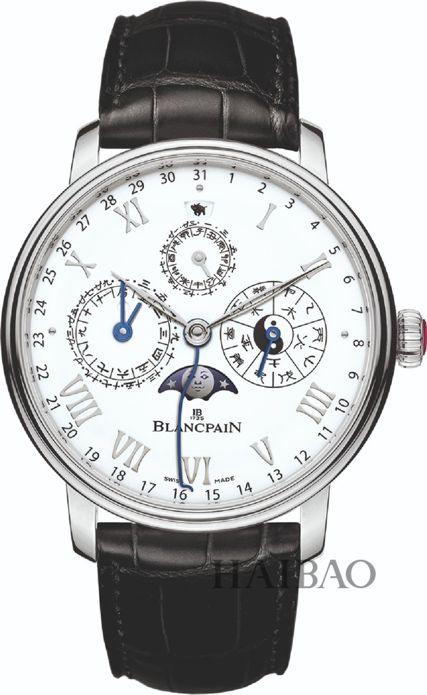 宝珀 (Blancpain) 全新推出中华年历限量版“亥猪”腕表