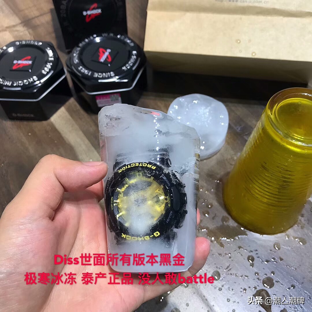 卡西欧GSHOCK黑金 GA110 【防水小儿科 我的G表防砸防冻】