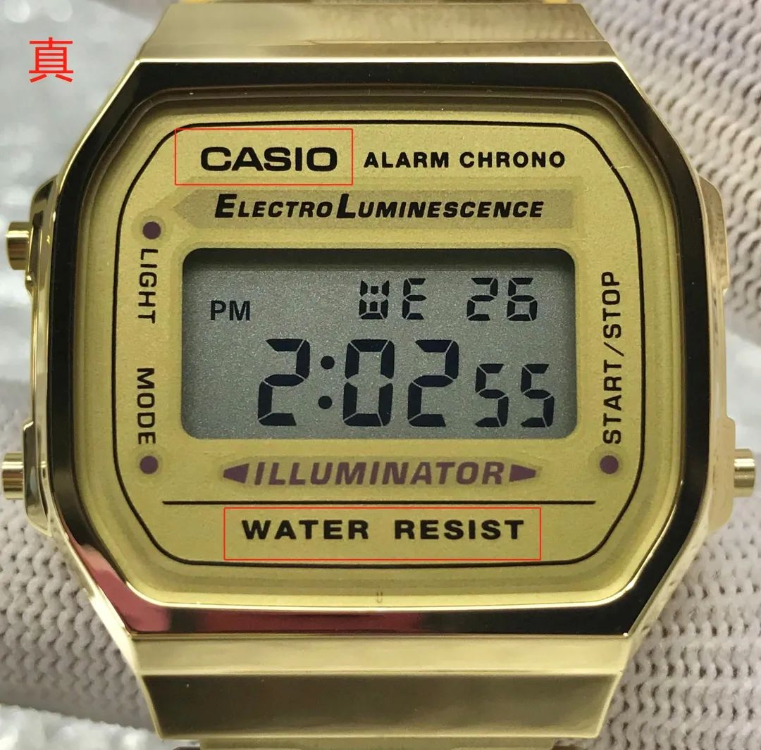 鉴别 | 卡西欧复古小金块真伪难辨?
