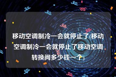 移动空调制冷一会就停止了(移动空调制冷一会就停止了移动空调转换阀多少钱一个)