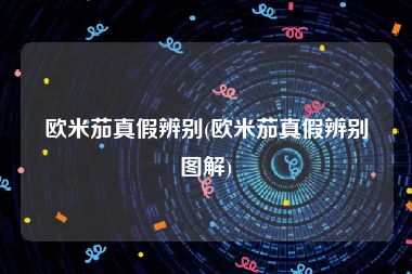 欧米茄真假辨别(欧米茄真假辨别图解)