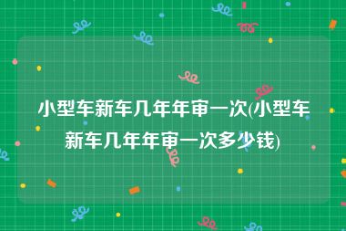 小型车新车几年年审一次(小型车新车几年年审一次多少钱)
