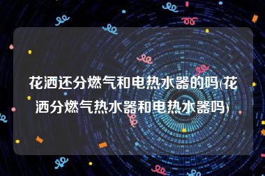 花洒还分燃气和电热水器的吗(花洒分燃气热水器和电热水器吗)
