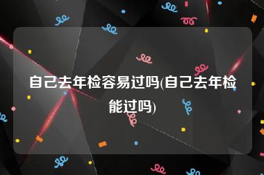 自己去年检容易过吗(自己去年检能过吗)